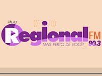 Logo da rádio Regional FM