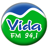 Logo da rádio Vida FM