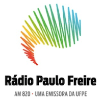 Logo da rádio Rádio Paulo Freire