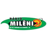Logo da rádio Milênio FM