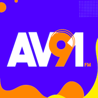 Logo da rádio Avenida 91 FM