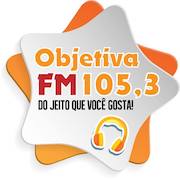 Logo da rádio Objetiva FM