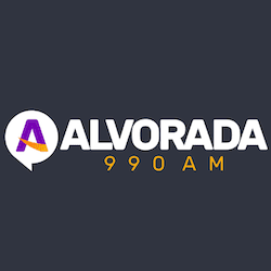 Logo da rádio Alvorada AM