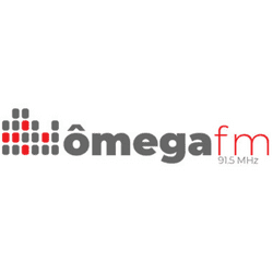 Logo da rádio Omega FM