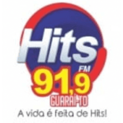 Logo da rádio Hits FM