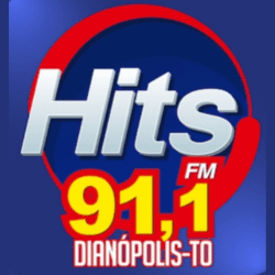 Logo da rádio Hits FM
