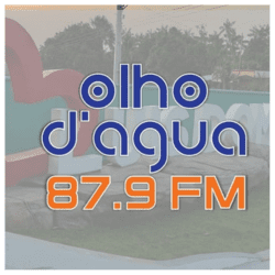 Logo da rádio Olho D'Água FM