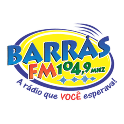 Logo da rádio Barrás FM