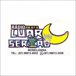 Logo da rádio Luar do Sertão FM