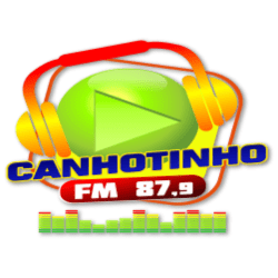 Logo da rádio Canhotinho FM