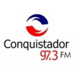 Logo da rádio FM Conquistador