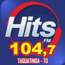 Logo da rádio Hits FM