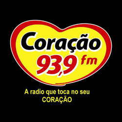 Logo da rádio Coração FM