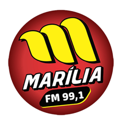 Logo da rádio Marília FM