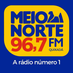 Logo da rádio FM Meio Norte
