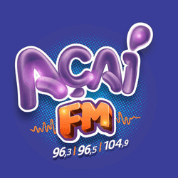 Logo da rádio Acaí FM
