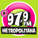 Logo da rádio Metropolitana FM